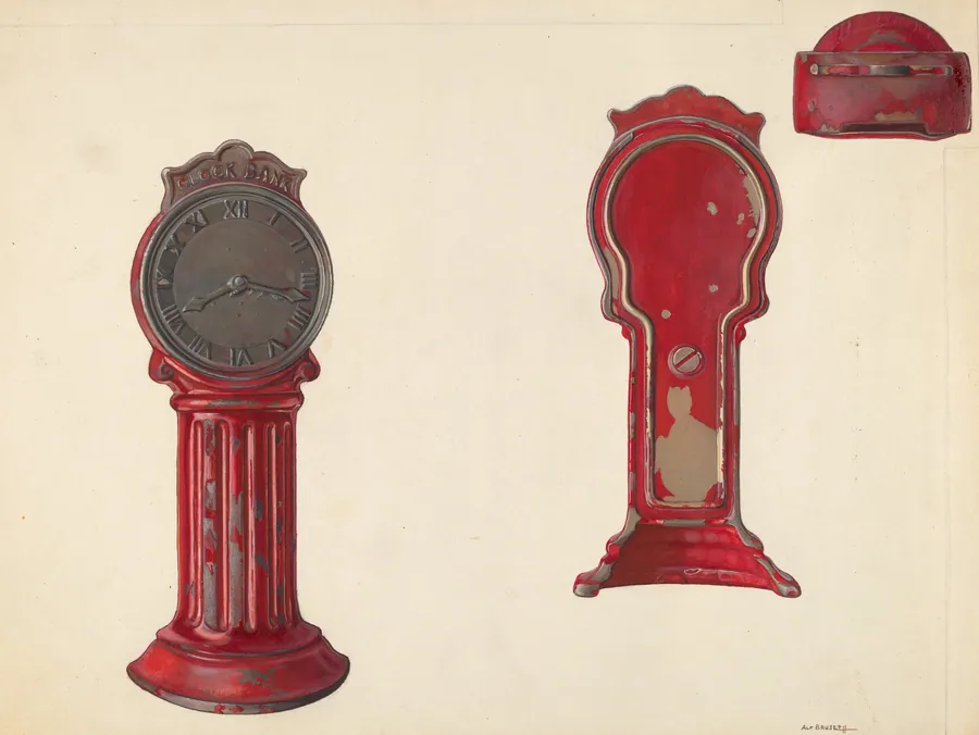Clock Bank by Alf Bruseth