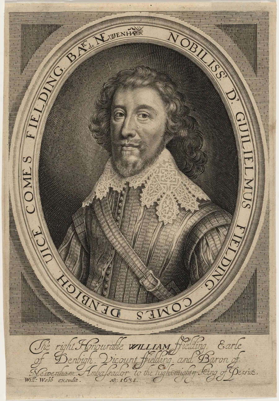William Fielding, First Earl of Denbigh by Robert van Voerst