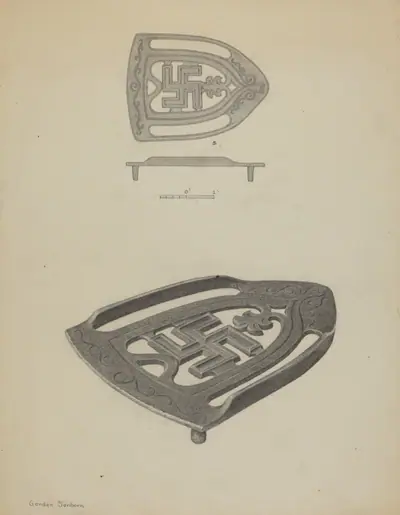 Flat Iron Holder