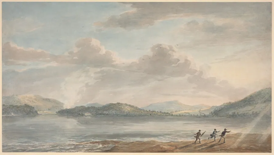 The Tide Rising at Briton Ferry by Paul Sandby