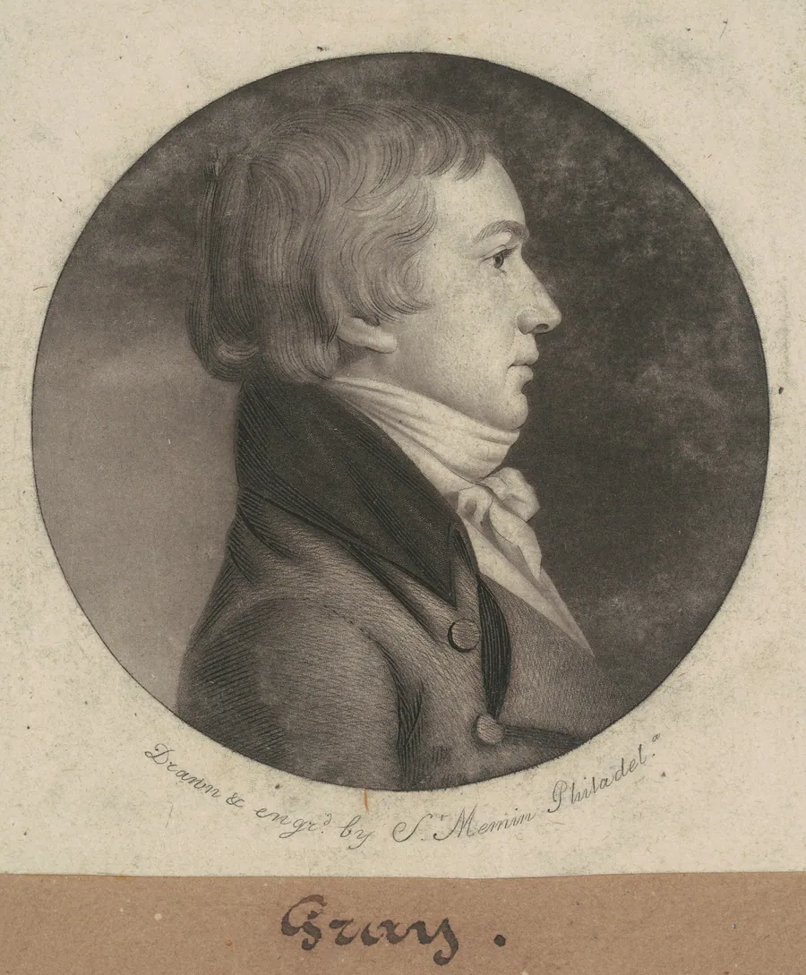 Gray by Charles B. J. Févret de Saint-Mémin