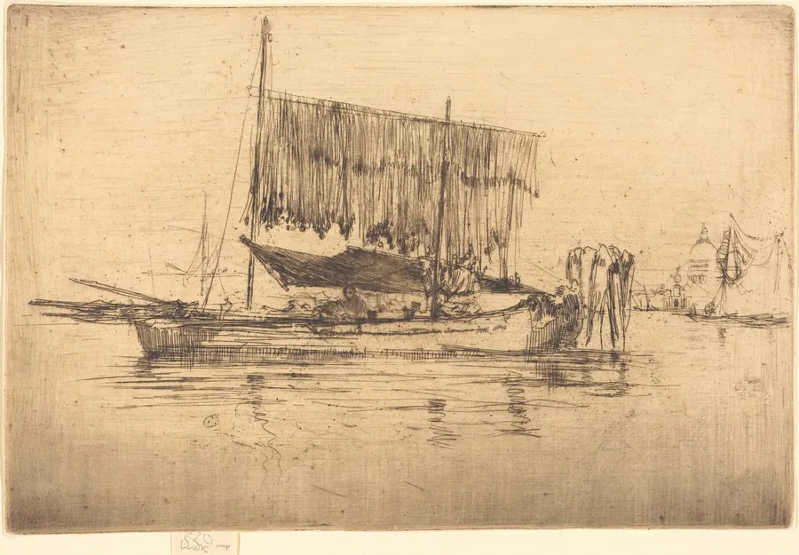Fishing-Boat by James McNeill Whistler