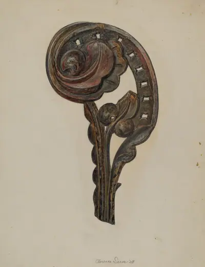 Perforated Scroll