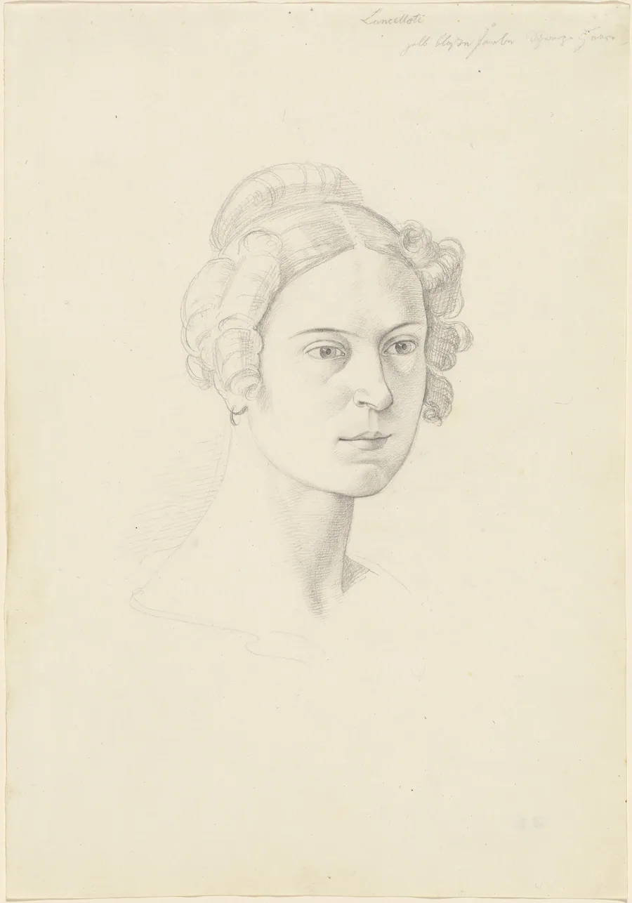 Giuseppina Massimi, Principessa Lancellotti di Lauro by Josef von Führich