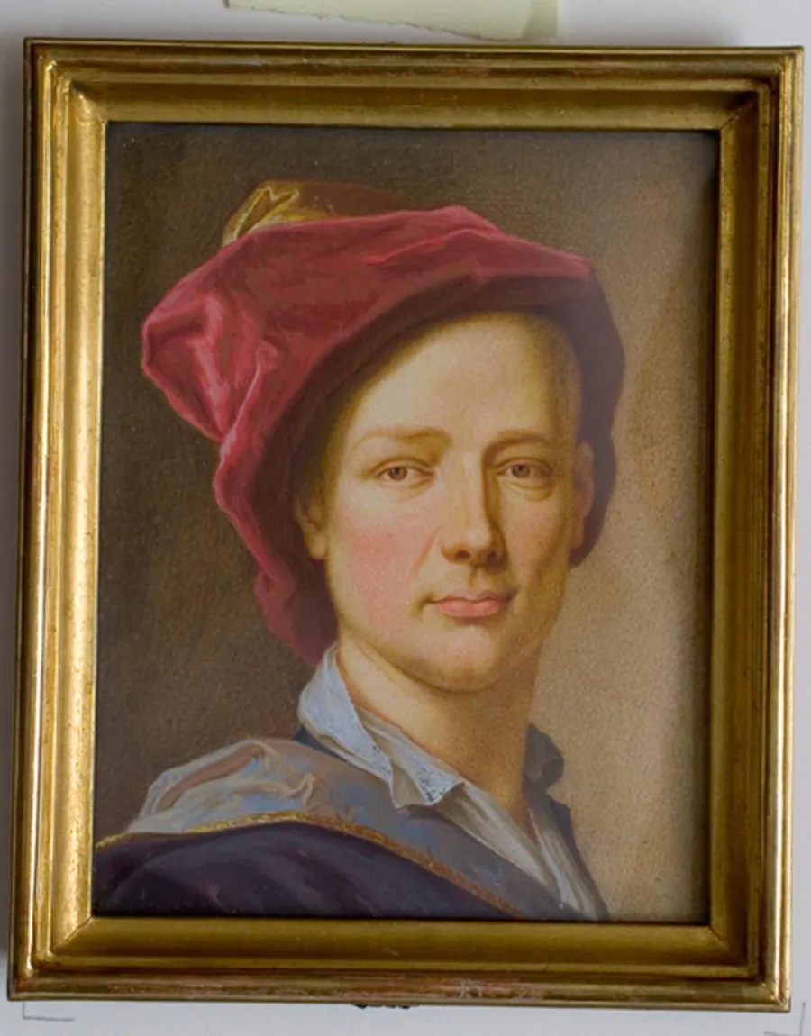 Portræt af Rigaud by Daniel Gardelle