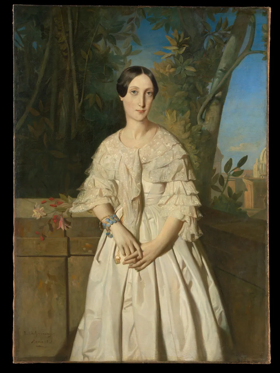 Comtesse de La Tour-Maubourg (Marie-Louise-Charlotte-Gabrielle Thomas de Pange, 1816–1850) by Théodore Chassériau