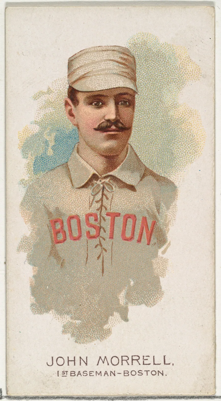 John Morrell, Baseball Player, 1st Baseman, Boston, from World's Champions, Series 2 (N29) for Allen & Ginter Cigarettes by Lindner, Eddy & Claus