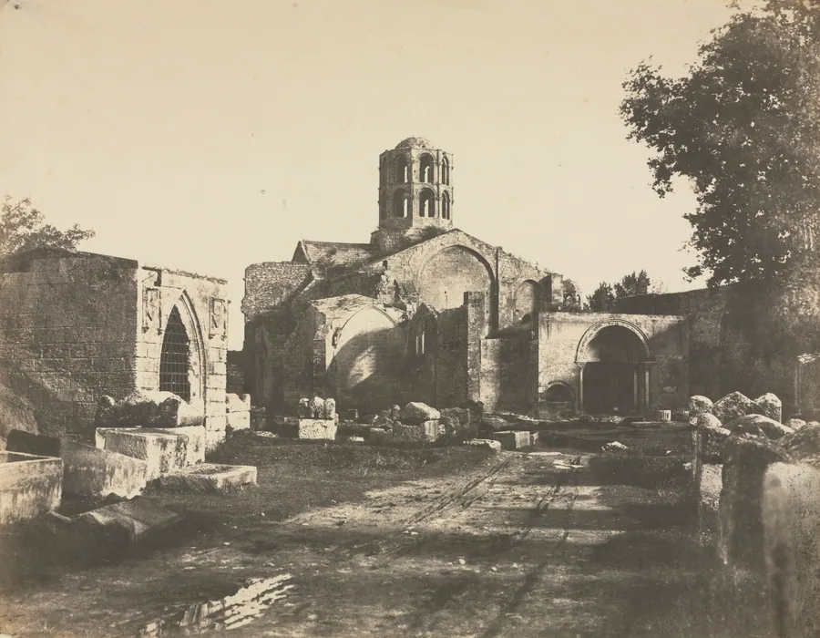 Saint-Honorat, Prés d'Arles by Édouard Baldus