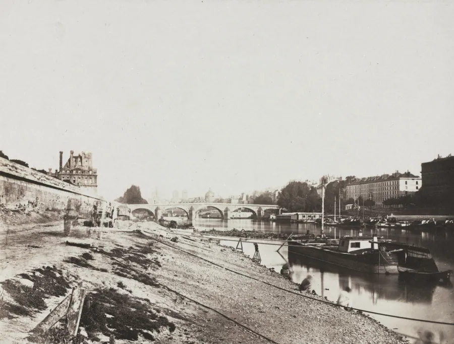 View from the Pont de la Concorde by Charles Henri Plaut