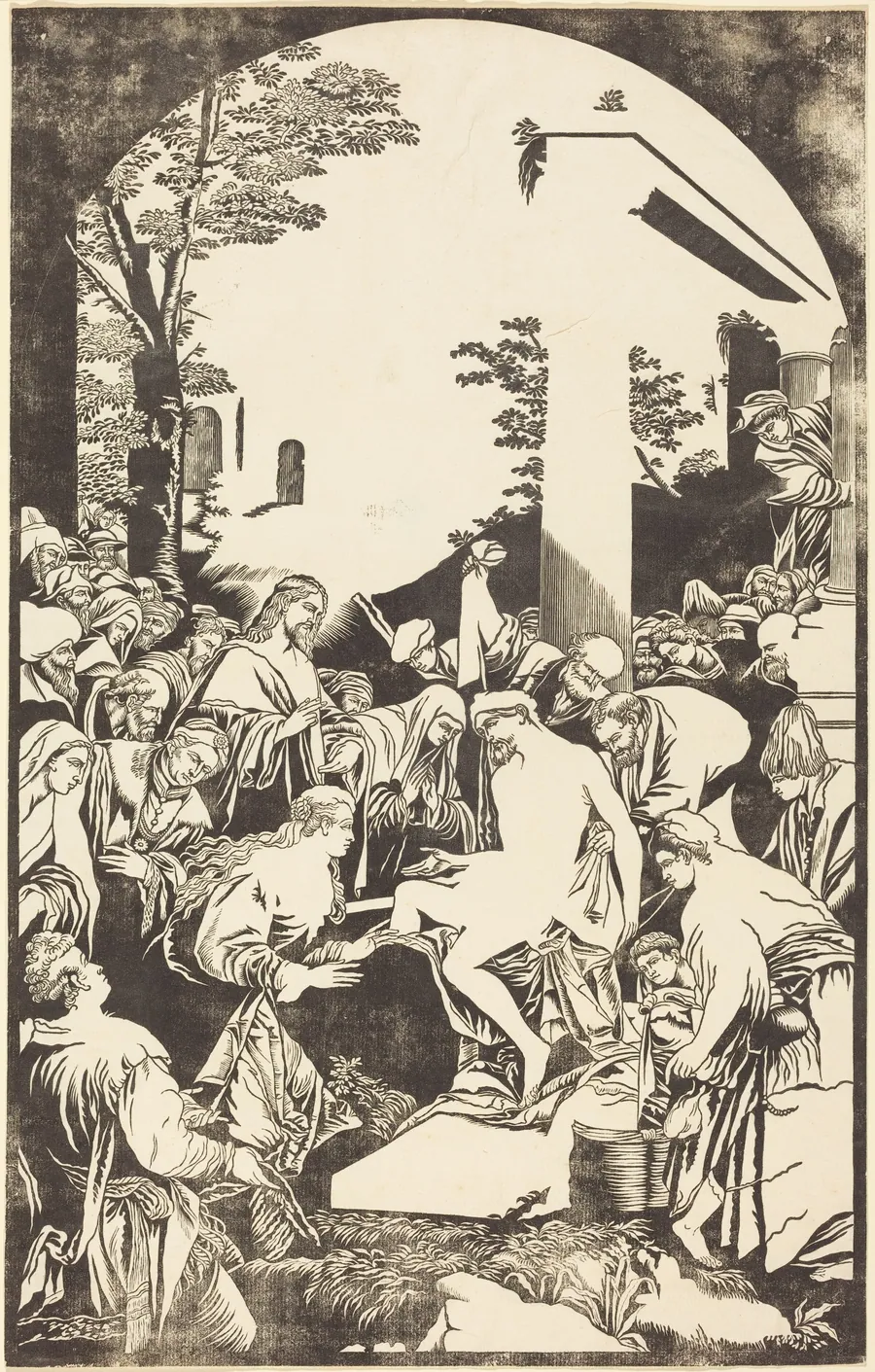The Raising of Lazarus by John Baptist Jackson
