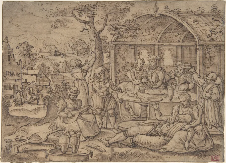 The Prodigal Son by Hans Bol