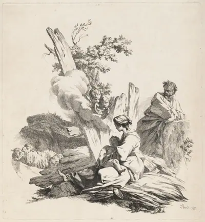 Rest on the Flight into Egypt