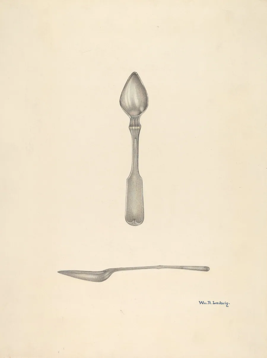 Bishop Hill: Small Spoon by William Ludwig