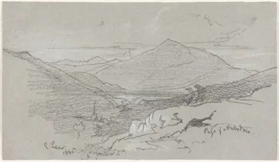 Mountainous View from Antrodoco