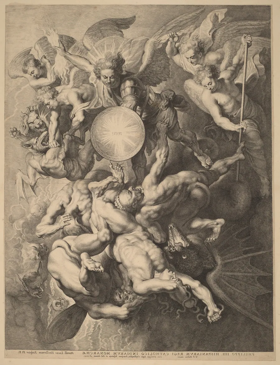The Fall of the Rebel Angels by Lucas Emil Vorsterman