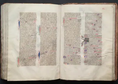 The Gotha Missal: Fol. 133v, Text