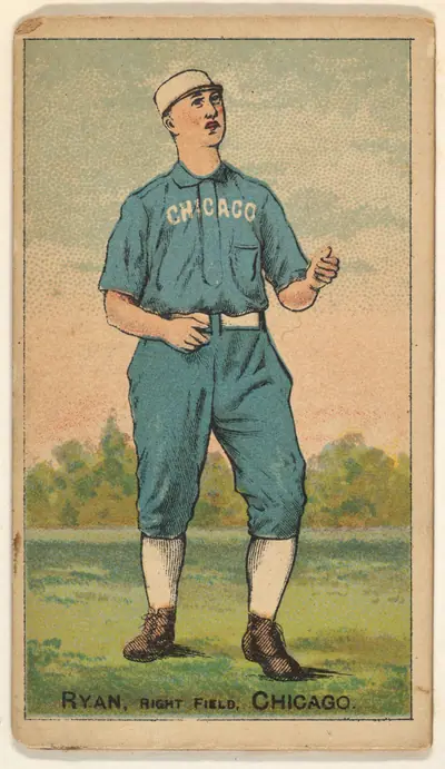 Ryan, Right Field, Chicago, from the Gold Coin series (N284) for Gold Coin Chewing Tobacco