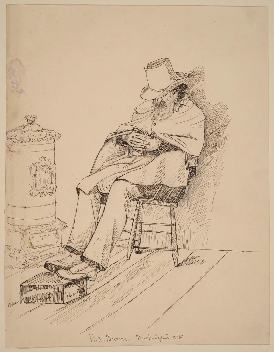 H.K. Brown by John Quincy Adams Ward
