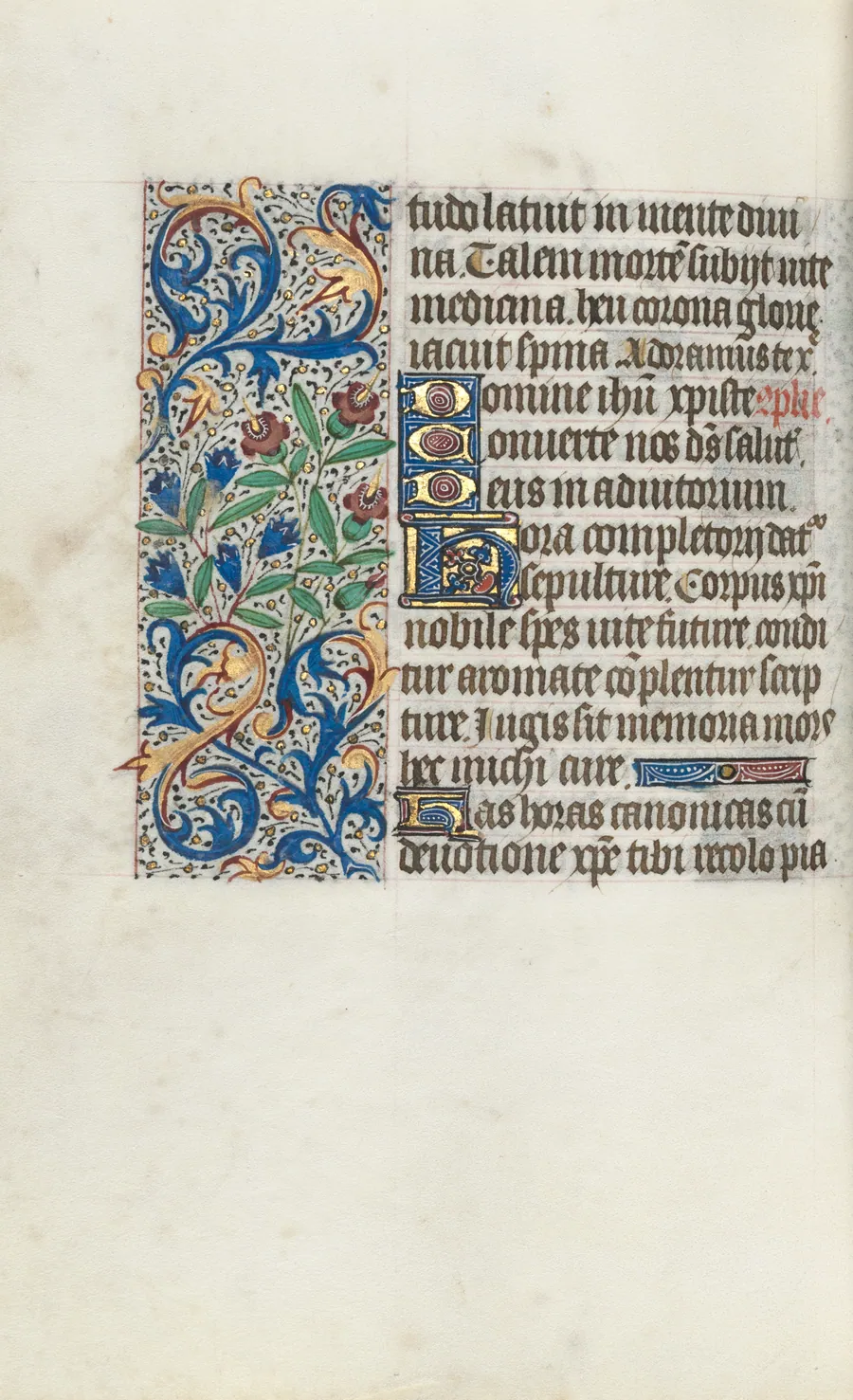 Book of Hours (Use of Rouen): fol. 98v by Master of the Geneva Latini