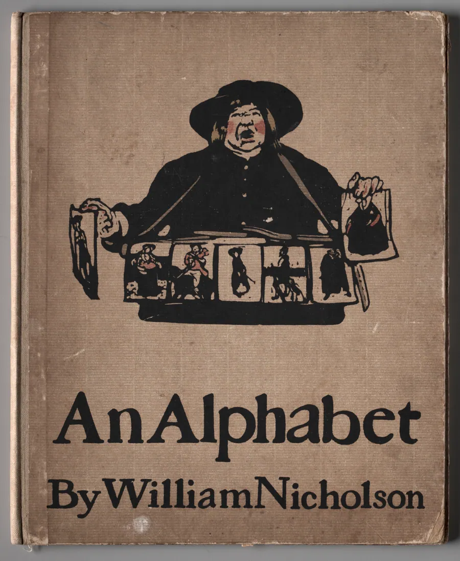"An Alphabet:" Cover by William Nicholson