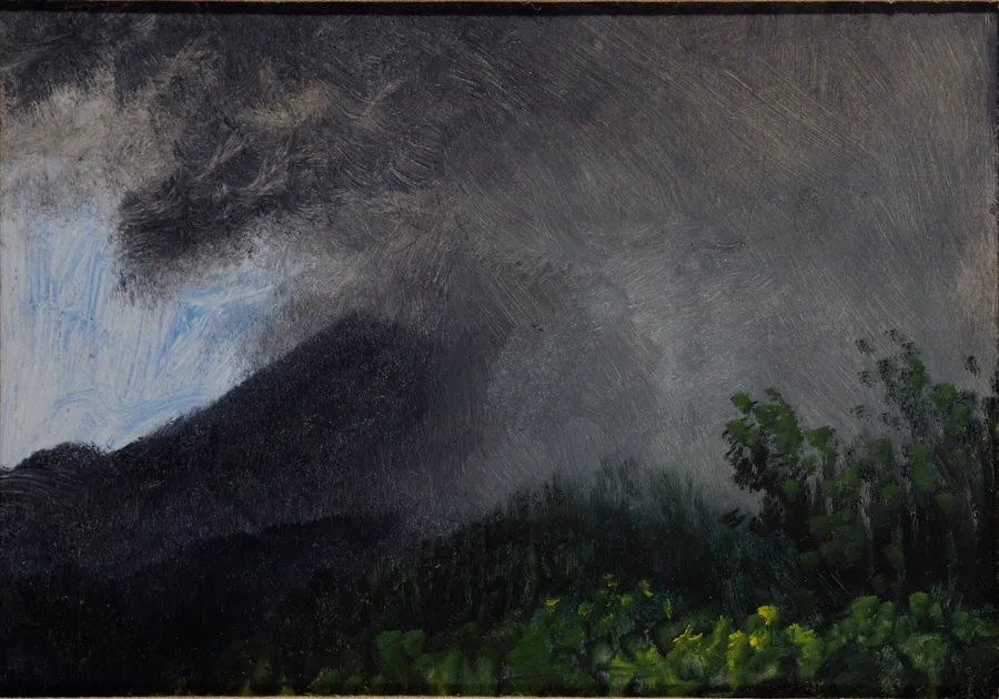 Gathering Storm by Albert Bierstadt, American, b. Solingen, Germany, 1830–1902