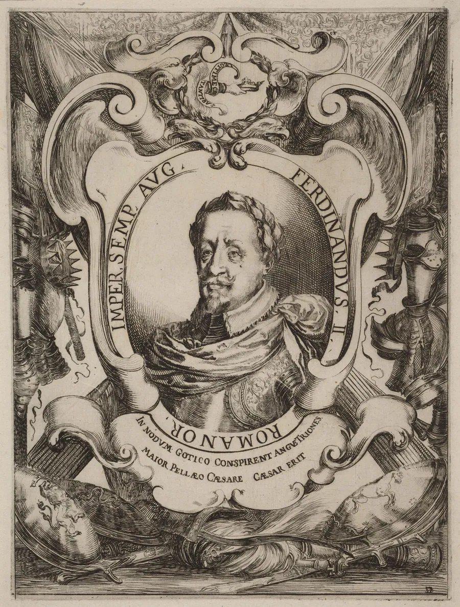 The Emperor Ferdinand II by Stefano Della Bella