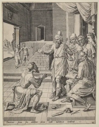 The King Forgiving His Servant His Debt