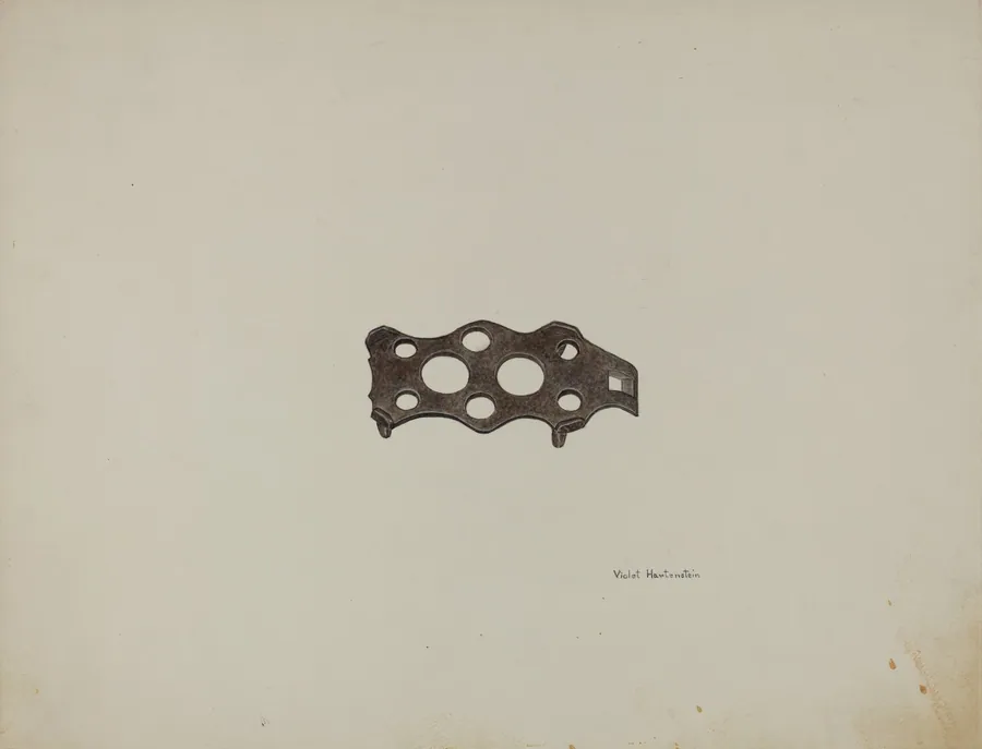 Metal Trivet by Violet Hartenstein