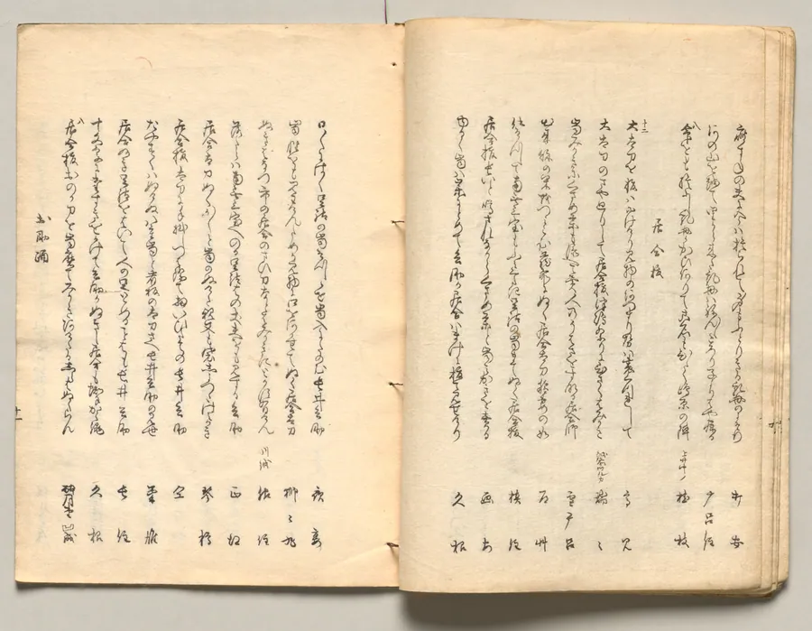 Spread Nineteen from Volume Four of People of Japan in Light Verse (Kyōka) by Utagawa Hiroshige