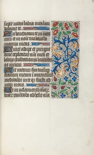 Book of Hours (Use of Rouen): fol. 40r