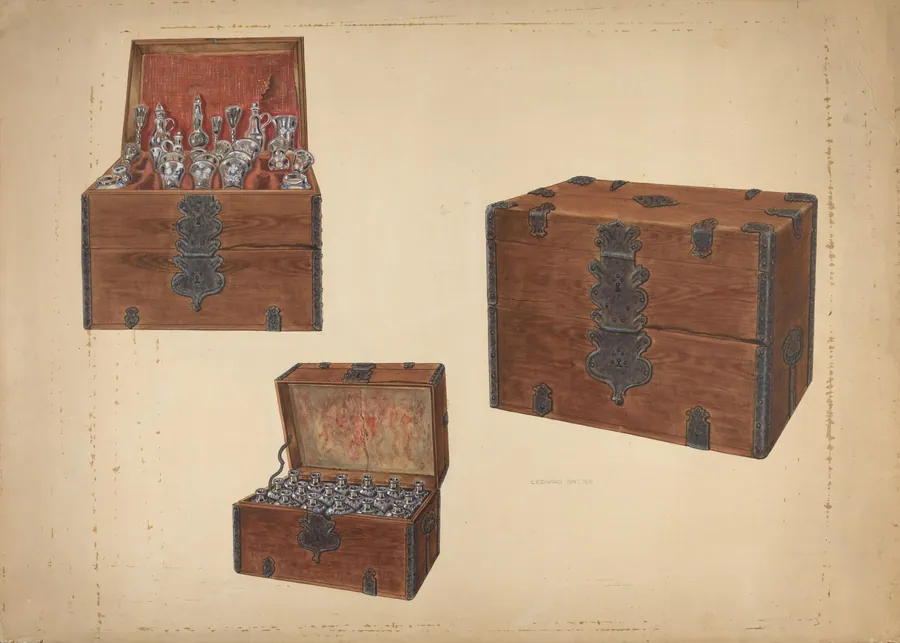 Wine Chest by Leonard Battee