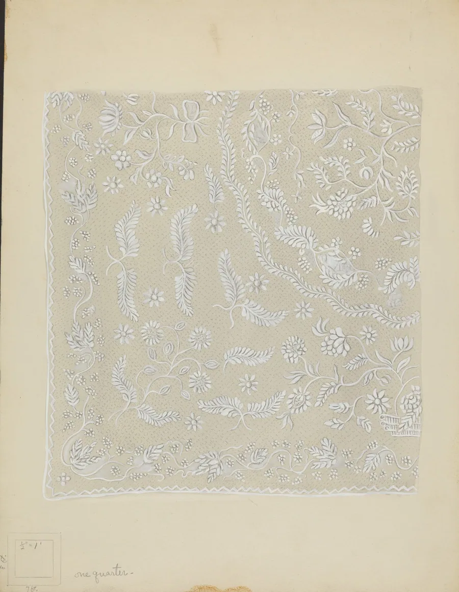 Quilted Bedspread by Irene Schaefer