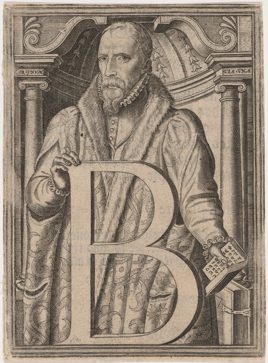 William Cecil, First Baron Burghley by Frans Hogenberg