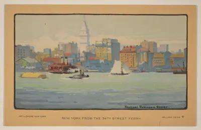 New York from the 34th Street Ferry