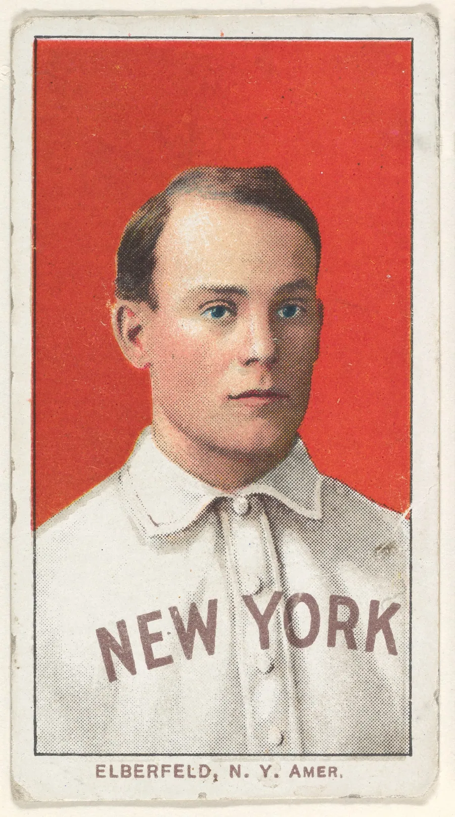 Elberfeld, New York, American League, from the White Border series (T206) for the American Tobacco Company by American Tobacco Company