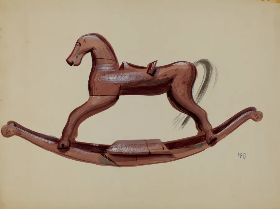 Hobby Horse Toy by Raoul Du Bois