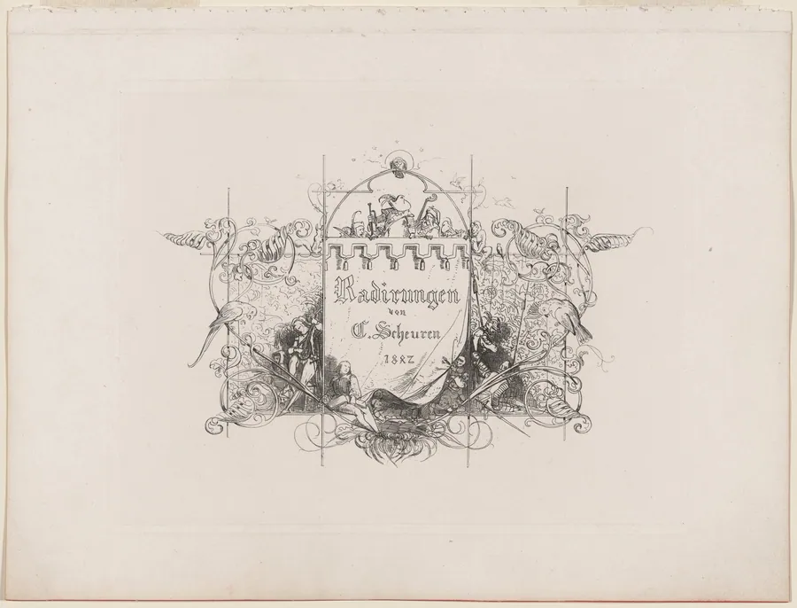 Title Page by Caspar Johann Nepomuk Scheuren
