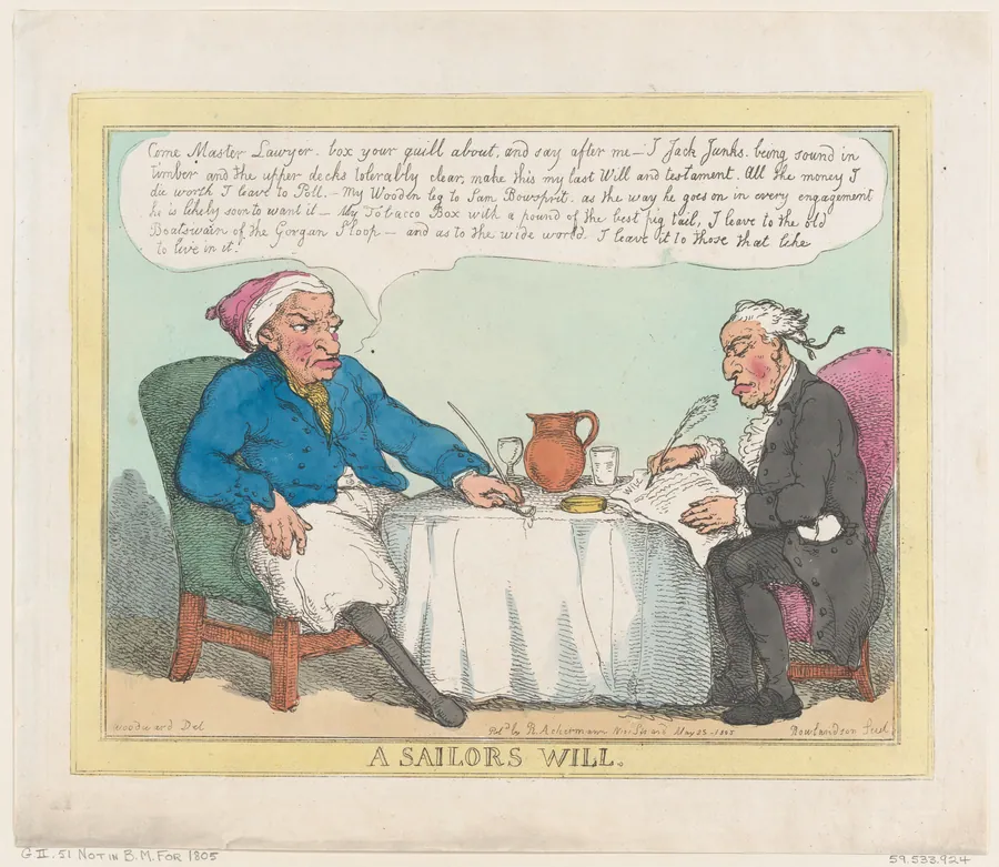A Sailor's Will by George Murgatroyd Woodward