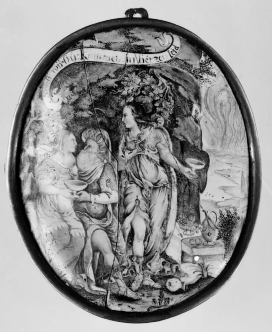 Loth og hans døtre by Ubekendt