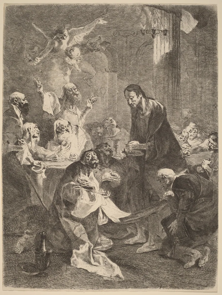 The Institution of the Eucharist by Franz Anton Maulbertsch