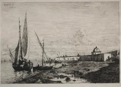 The Port at San Remo