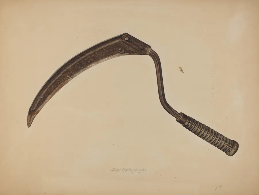 Hand Sickle by Lloyd Charles Lemcke