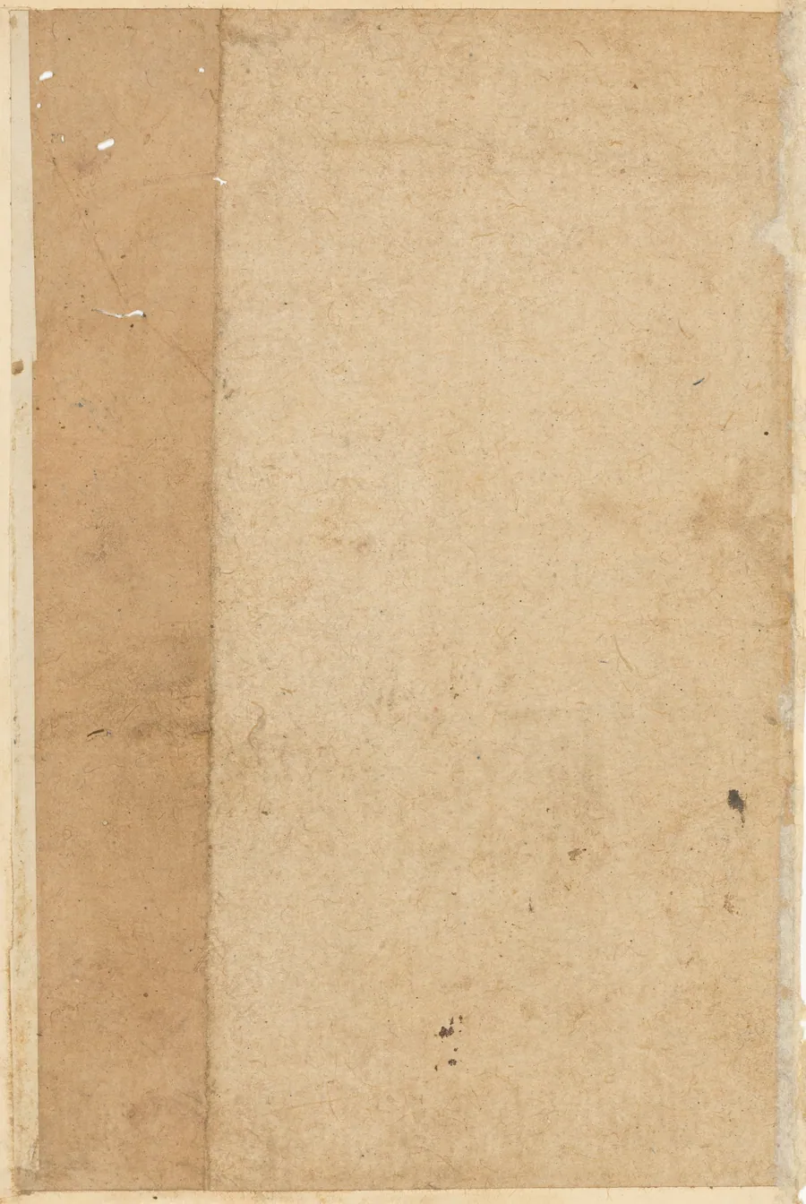 Page from Tales of a Parrot (Tuti-nama): blank page