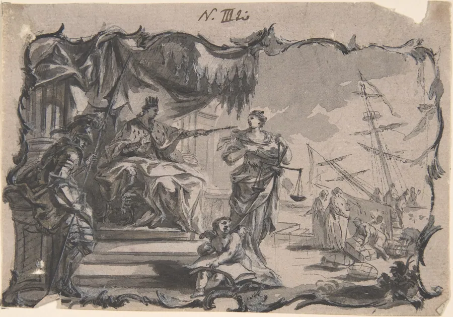 Design for a Book Illustration by Franz Sigrist
