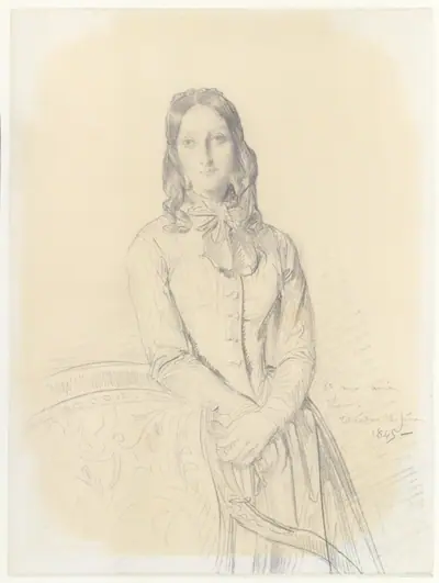 Portrait of Madame Gabrielle Marcotte de Quivières
