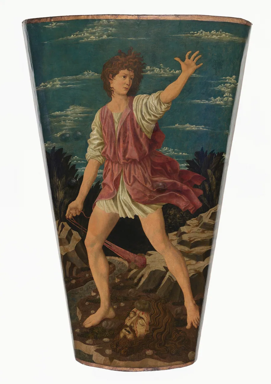 David with the Head of Goliath by Andrea del Castagno