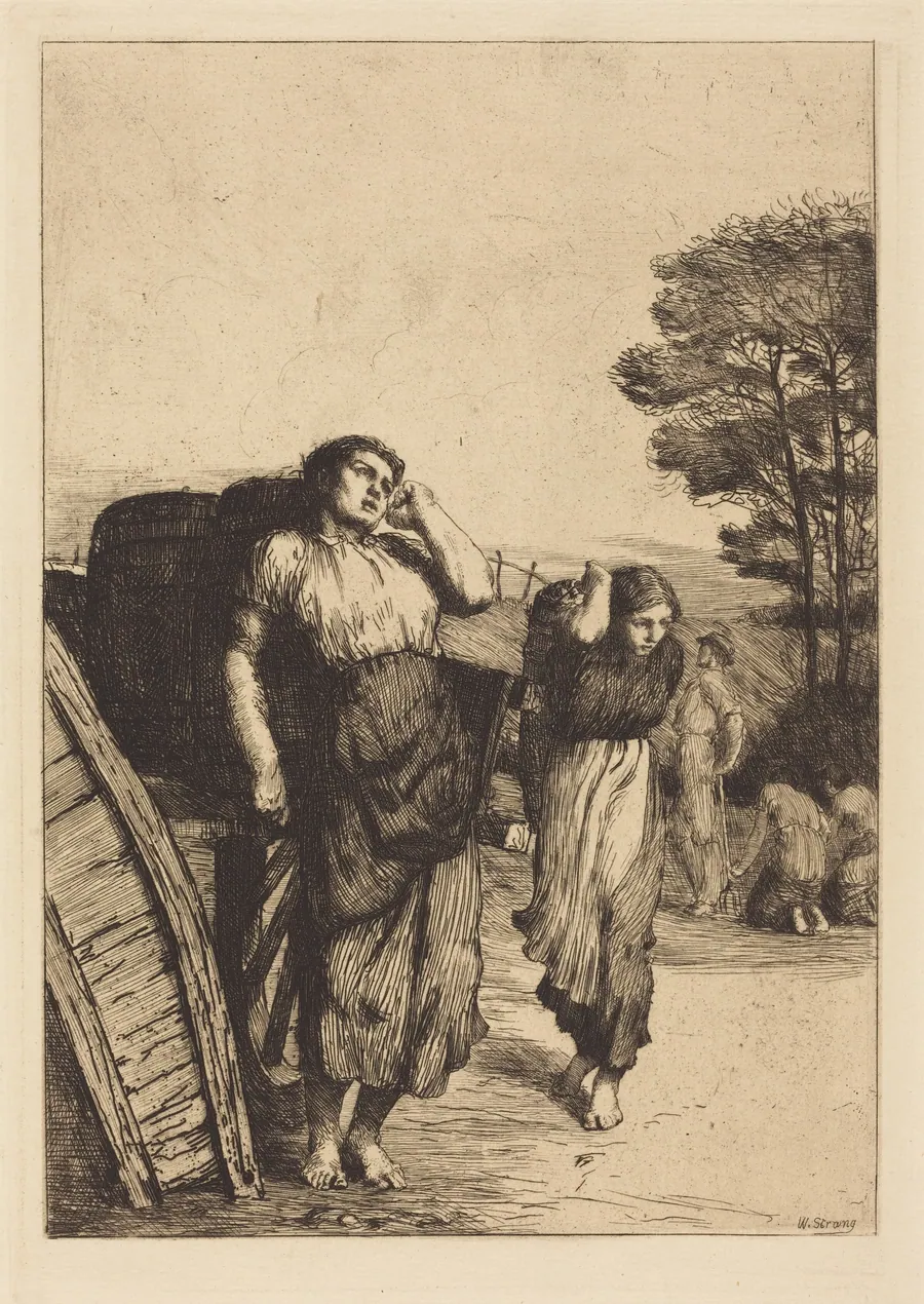 Potato Lifting by William Strang
