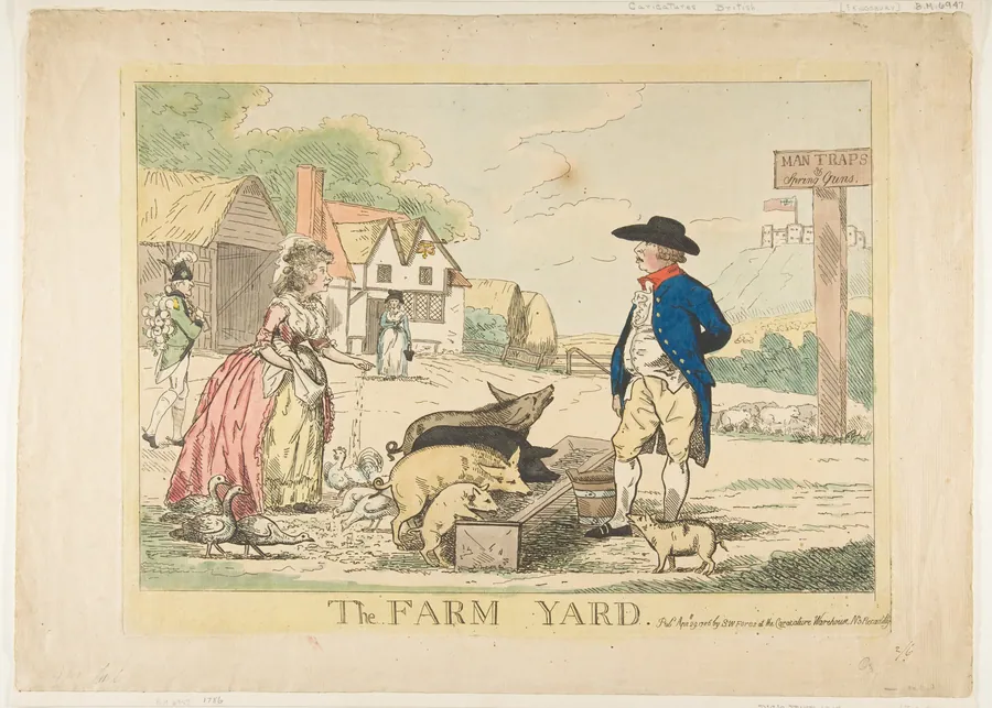The Farm Yard by Henry Kingsbury