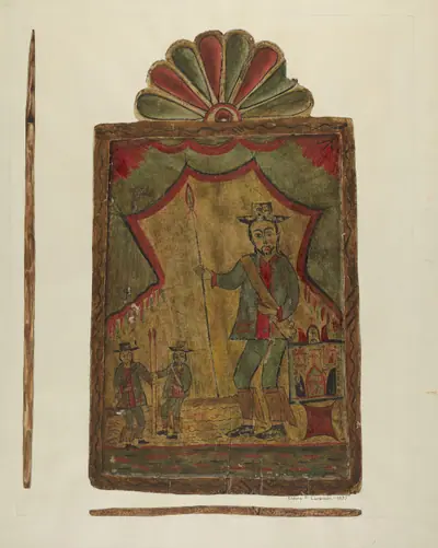 Retablo (St. Longinus)