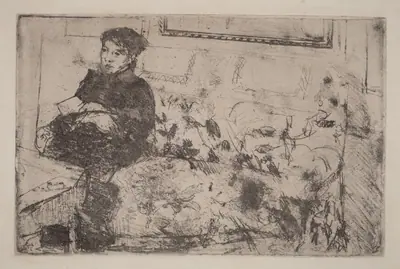 Interior: On the Sofa